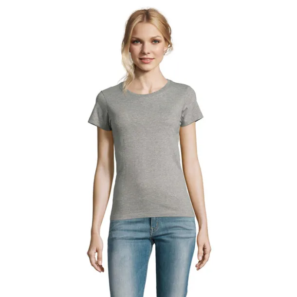 IMPERIAL WOMEN TSHIRT-190g Grey Melange