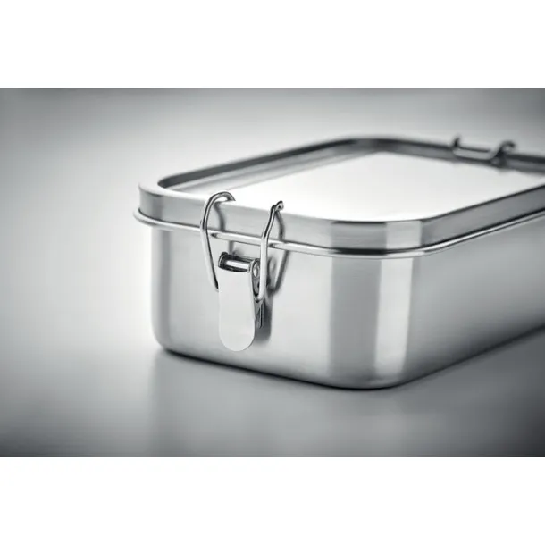 CHAN LUNCHBOX Stainless steel lunchbox 750ml Matt Silver