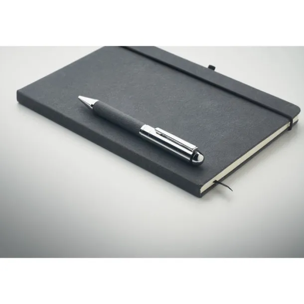 ELEGANOTE notes set od reciklirane kože, A5 Crna