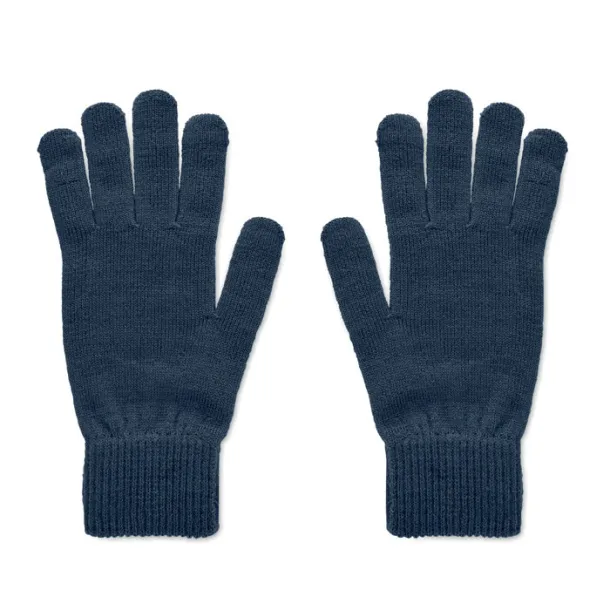 HANDNIT RPET pletene rukavice French navy