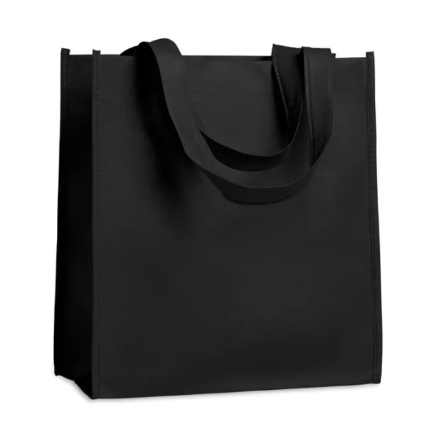 APO BAG laminirana torba za kupovinu - 80 gr/m² Crna