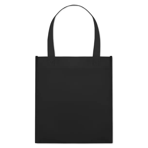 APO BAG laminirana torba za kupovinu - 80 gr/m² Crna