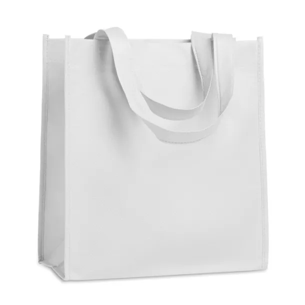 APO BAG laminirana torba za kupovinu - 80 gr/m² Bijela