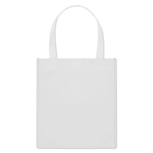 APO BAG laminirana torba za kupovinu - 80 gr/m² Bijela