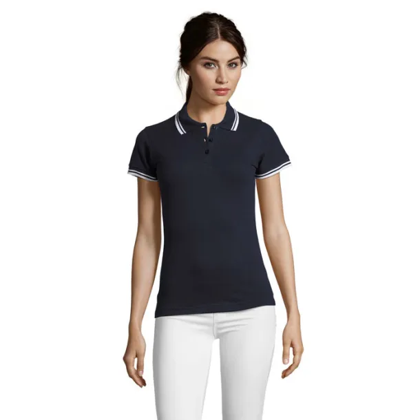PASADENA WOMEN PASADENA women polo 200g French navy French navy