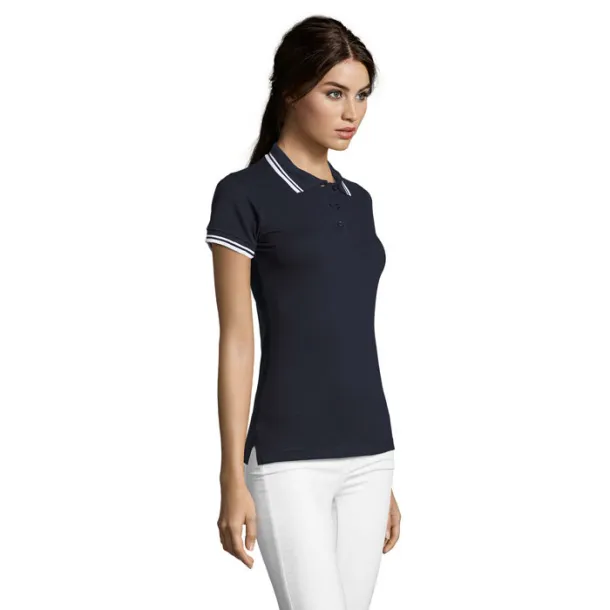 PASADENA WOMEN PASADENA women polo 200g French navy French navy