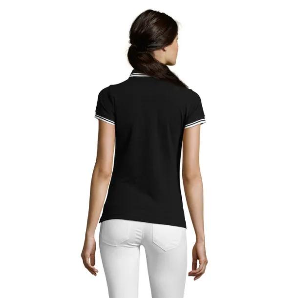 PASADENA WOMEN PASADENA ženska polo majica 200g Crna Crna
