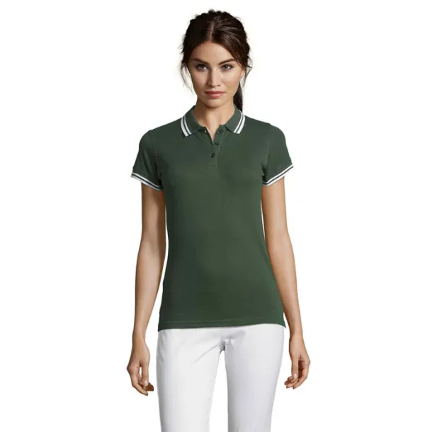 PASADENA WOMEN PASADENA women polo 200g Šumski zelena Šumski zelena