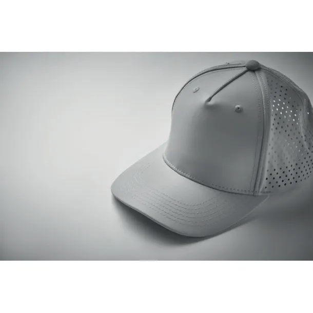 CAPO 5 panel baseball cap 130 gr/m² Grey