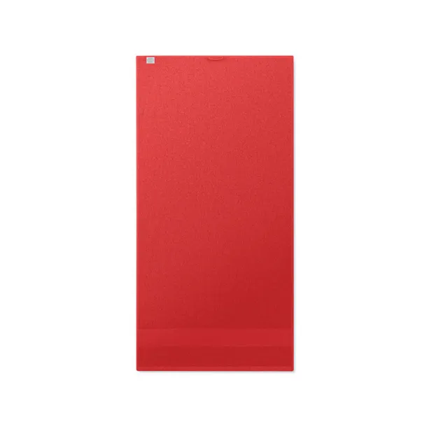 TERRY ručnik od organskog pamuka 100x50cm - 360 g/m² Crvena