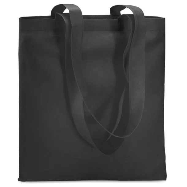 TOTECOLOR torba za kupovinu od netkanog materijala - 80 gr/m² Crna
