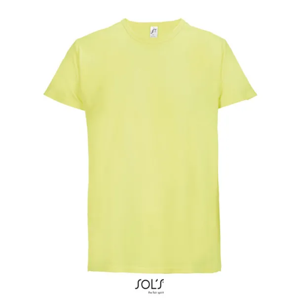 SPRINT Uni majica kratkih rukava - 130g Neon žuta