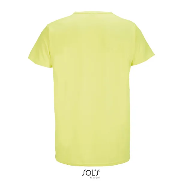 SPRINT UNI TSHIRT-130g Neon yellow