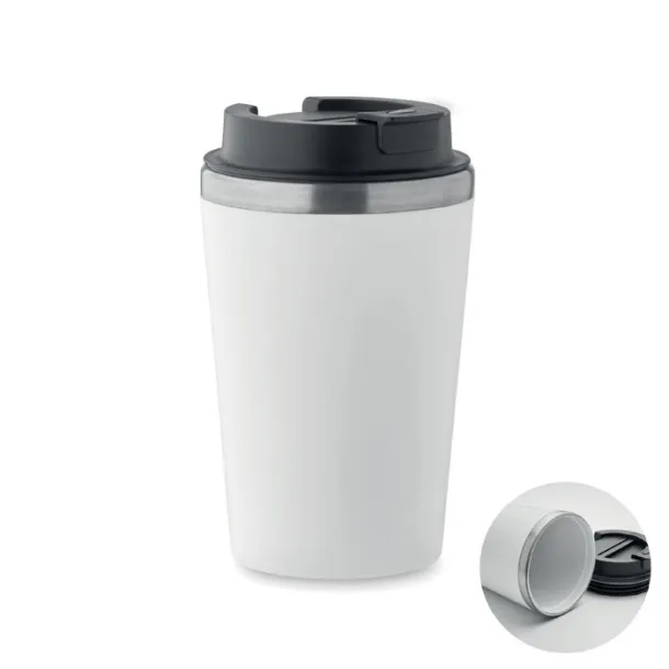 BLERM Ceramic lining tumbler 350 ml White