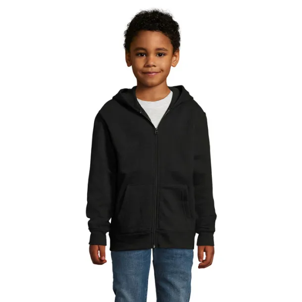 STONE KIDS HOODIE- 260g Black