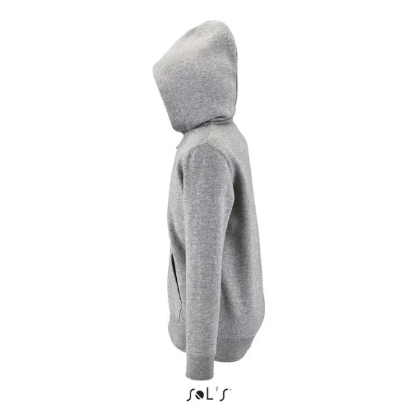 STONE KIDS HOODIE- 260g Grey Melange
