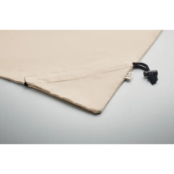CARRIE Foldable shopping bag 140 gr/m² Beige