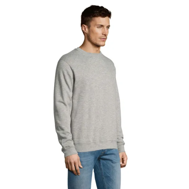 NEW SUPREME SWEATER-280g Grey Melange