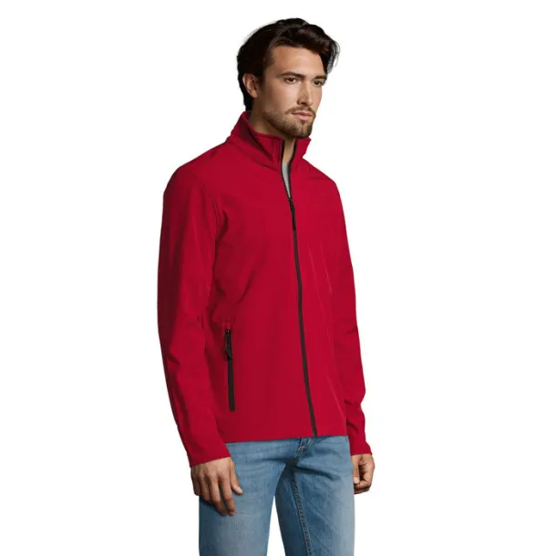 RACE MEN muška softshell jakna pepper red