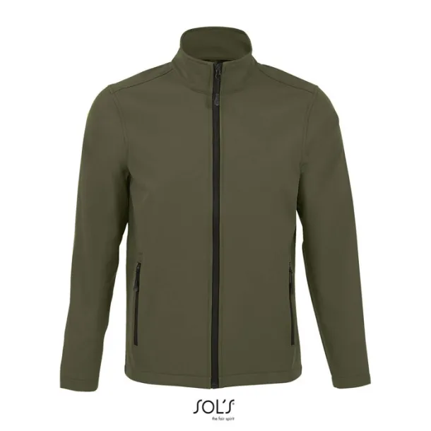 RACE MEN muška softshell jakna army