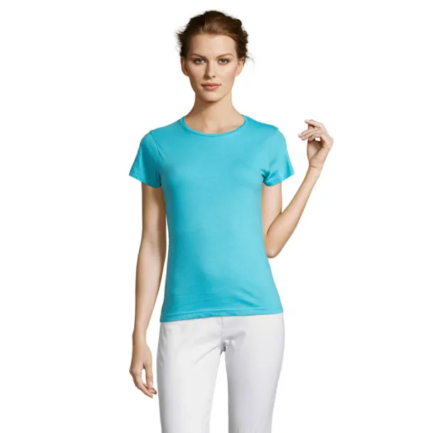 MISS WOMEN TSHIRT-150g atoll blue