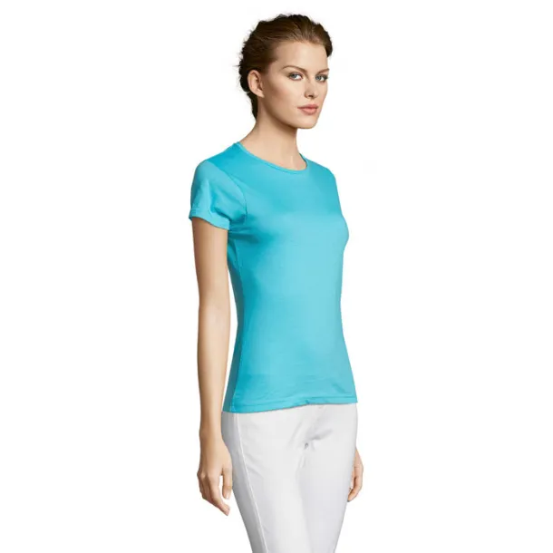 MISS WOMEN TSHIRT-150g atoll blue