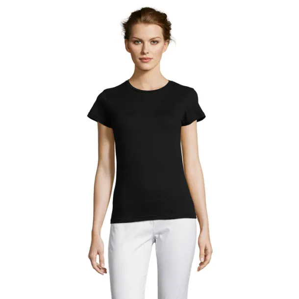 MISS WOMEN TSHIRT-150g deep black