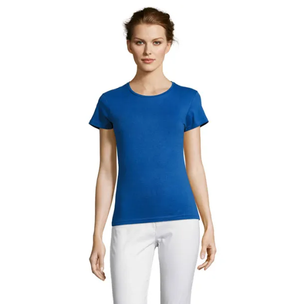 MISS WOMEN TSHIRT-150g Royal blue