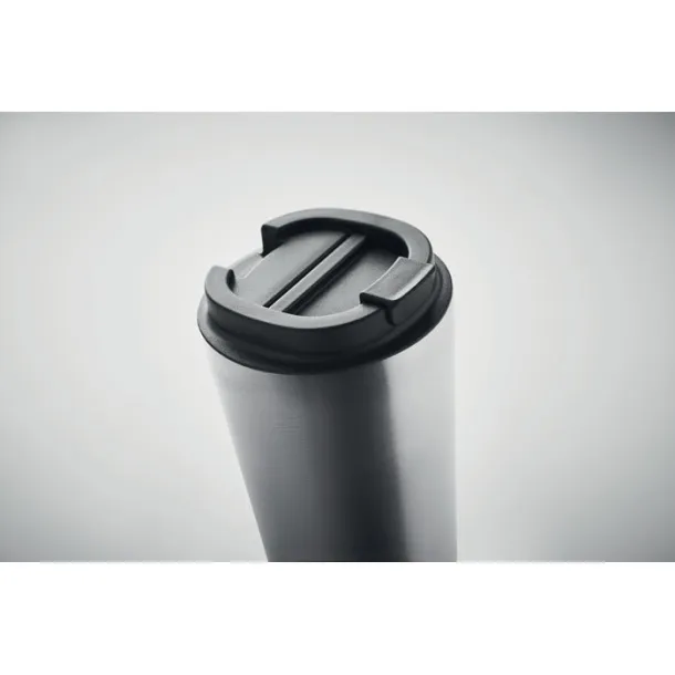 BRACE + Šalica s dvostrukom stijenkom 510 ml Mat srebrna