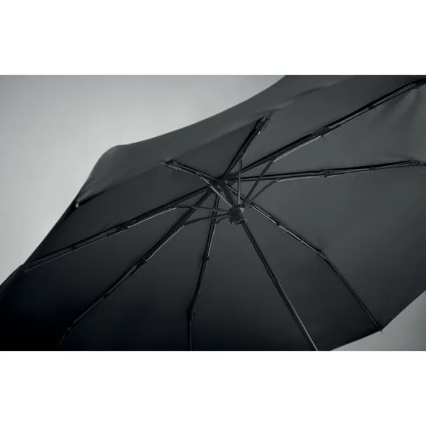 SEATTLE 21 inch RPET umbrella set Black