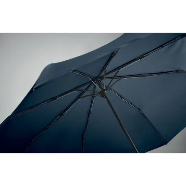 SEATTLE 21 inch RPET umbrella set Blue