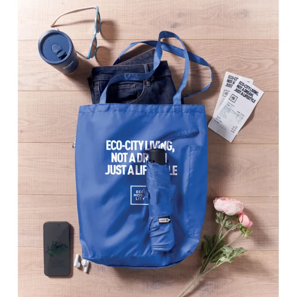 SEATTLE 21 inch RPET umbrella set Royal blue