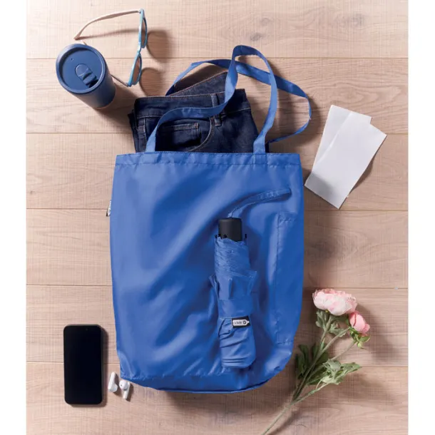 SEATTLE 21 inch RPET umbrella set Royal blue