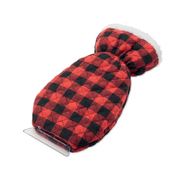 ICEHAND Quilted ice scraper glove Red