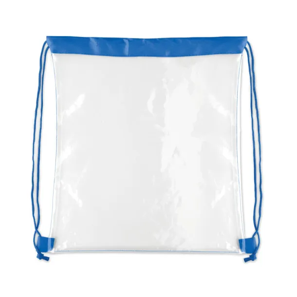 USEE prozirna vrećica s uzicom Kraljevski plava
