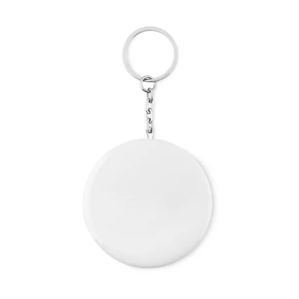 PIN FLASK Key ring with bottle opener Matt Silver