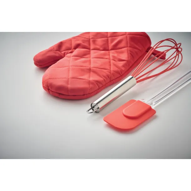 DATEKI Baking utensils set Red