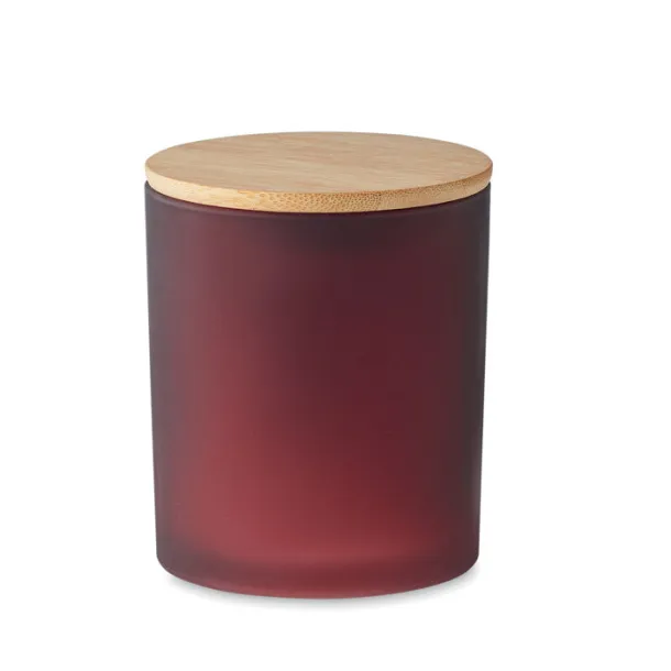 KEOPS MEDIUM Svijeća od biljnog voska 200 gr Bordo