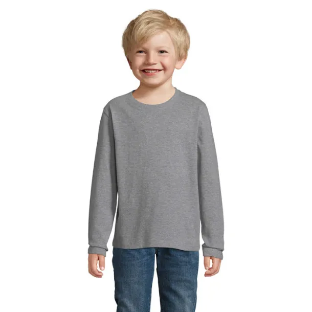 IMPERIAL LSL KIDS dječja majica dugih rukava - 190g Siva