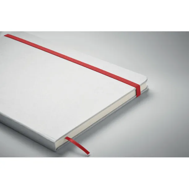 ROUTE WHITE notes s laserskim otkrivanjem boje, A5 Crvena