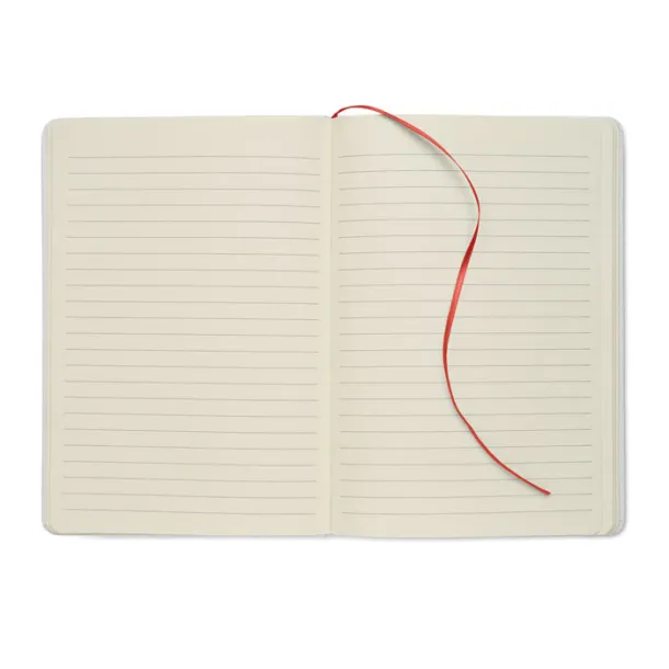 ROUTE WHITE notes s laserskim otkrivanjem boje, A5 Crvena