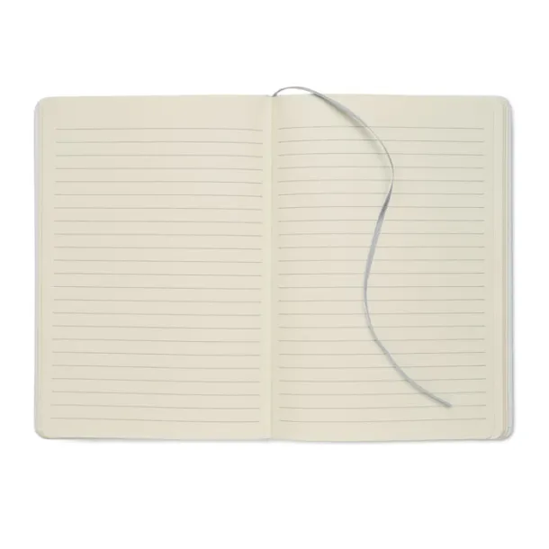 ROUTE WHITE notes s laserskim otkrivanjem boje, A5 Srebrna