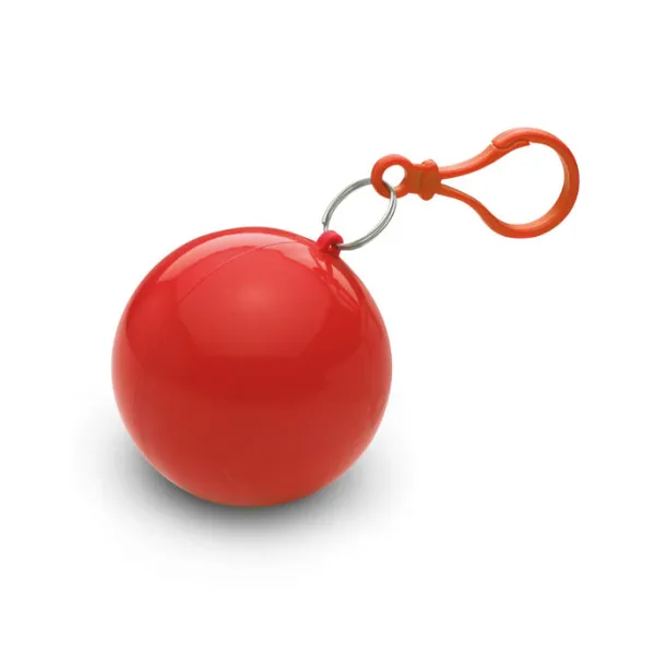 NIMBUS Poncho in round container Red