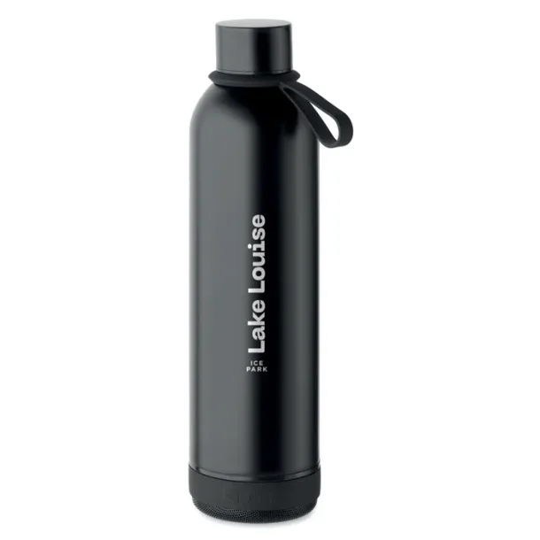 MUSEY Double wall bottle 500ml Black