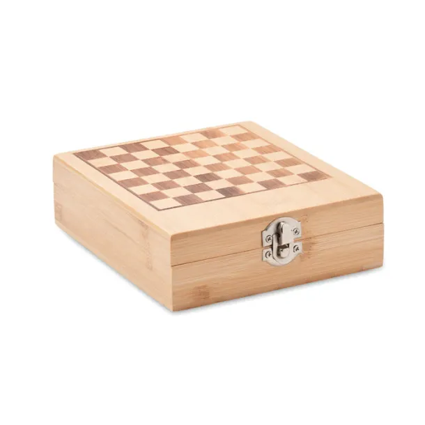 CHESSET Chess board wine set Wood