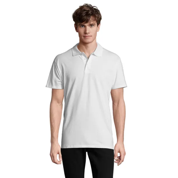 SPRING II MEN POLO-210g White