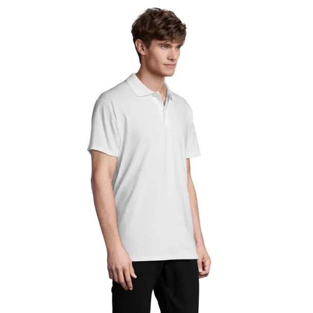 SPRING II MEN POLO-210g White