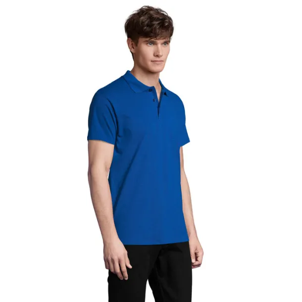 SPRING II MEN POLO-210g Royal blue