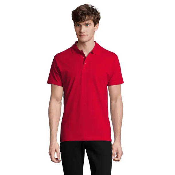 SPRING II MEN POLO-210g Red