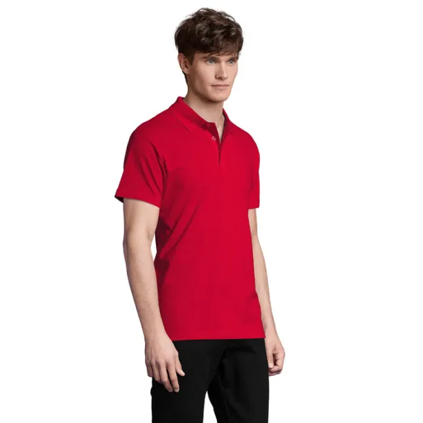SPRING II MEN POLO-210g Red